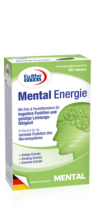 MENTAL Energie (ginkg+Gensen) Eurhovital H/30v